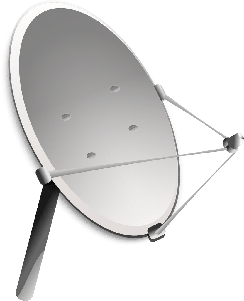 How to align a satellite dish